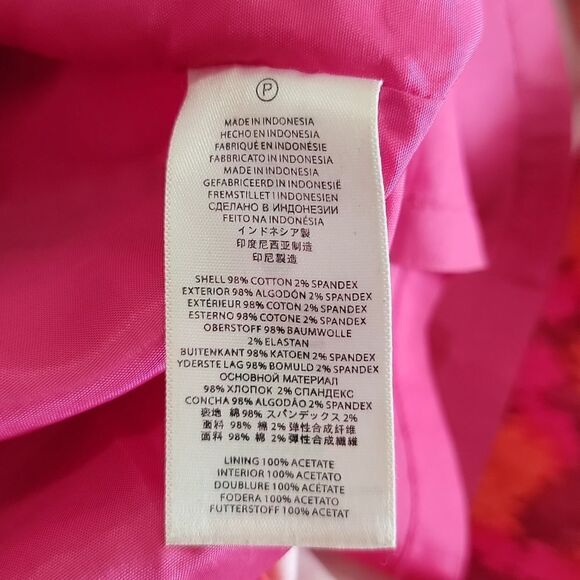 Michael Kors Persimmon Lined Shift Dress Women's Size 2 - Picture 10 of 11